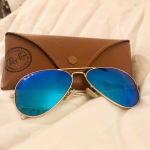 Polarized Rayban Aviators